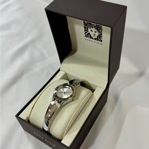 Anne Klein Silver Watch